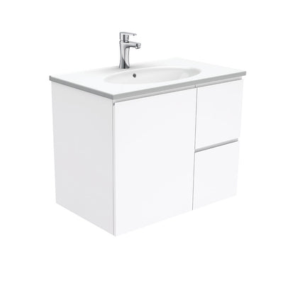 Rotondo Fingerpull Vanity - Left Drawer