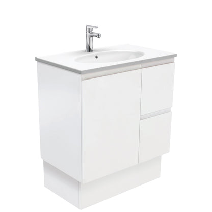 Rotondo Fingerpull Vanity - Right Drawer