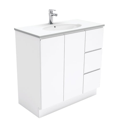 Rotondo Fingerpull Vanity - Right Drawer