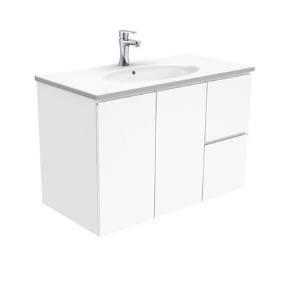 Rotondo Fingerpull Vanity - Right Drawer