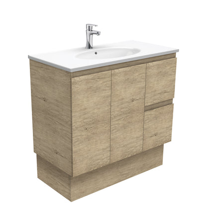 Rotondo Edge Vanity - Right Drawer