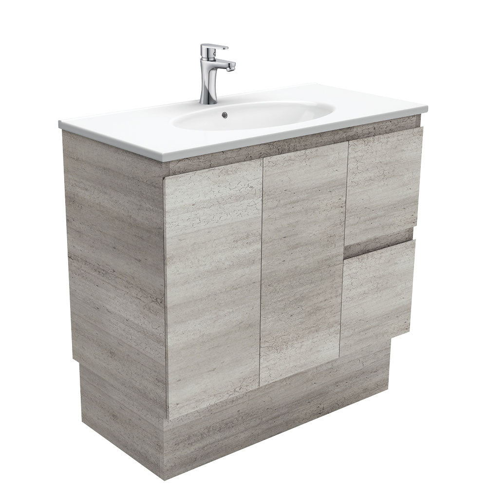 Rotondo Edge Vanity - Right Drawer