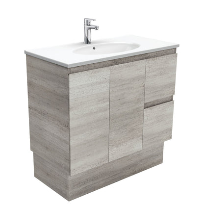 Rotondo Edge Vanity - Right Drawer