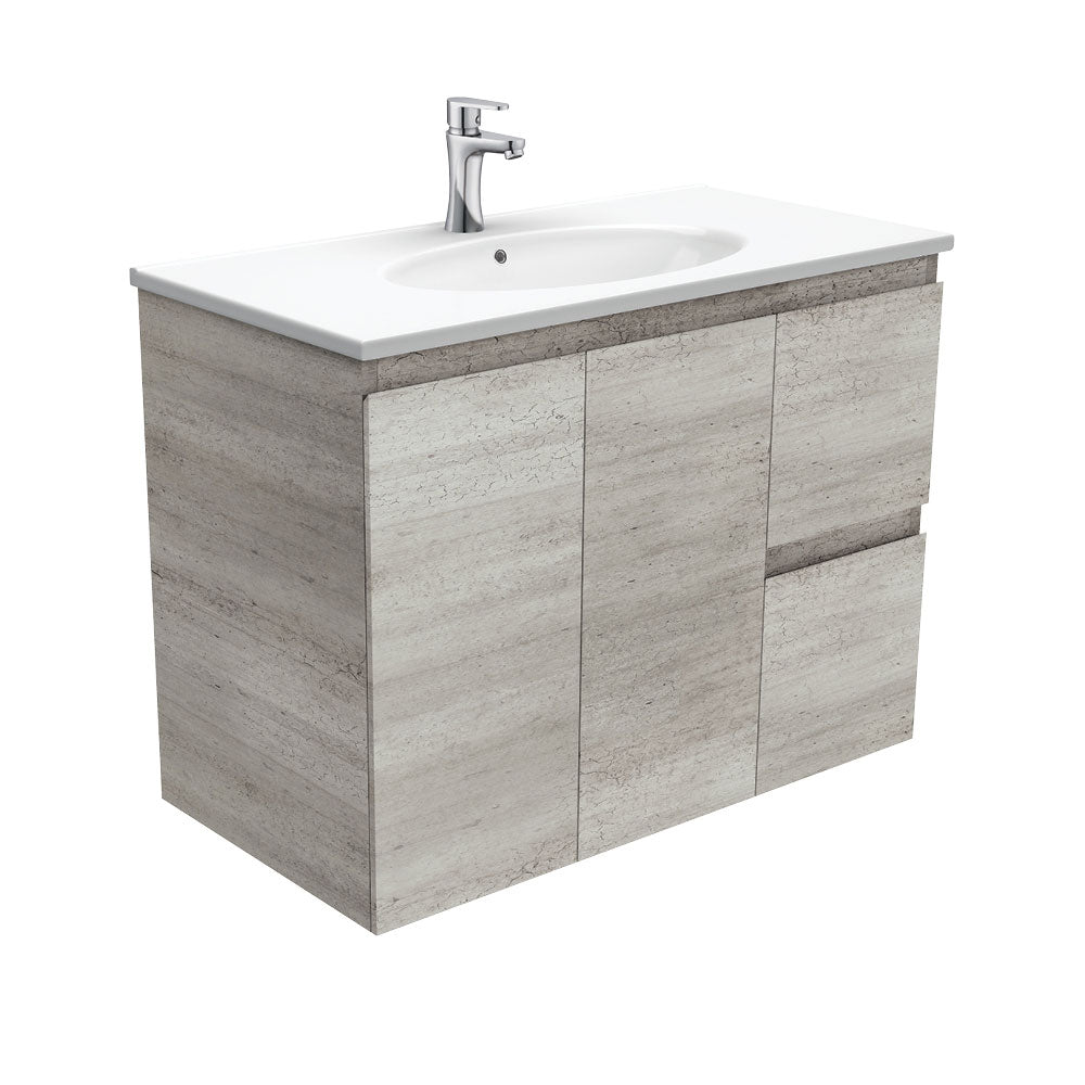 Rotondo Edge Vanity - Right Drawer