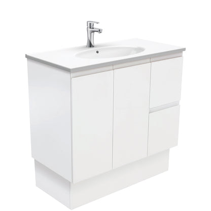 Rotondo Fingerpull Vanity - Right Drawer