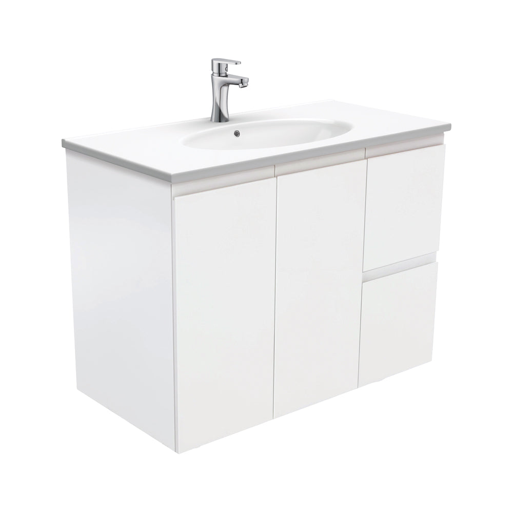 Rotondo Fingerpull Vanity - Right Drawer