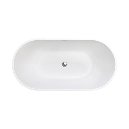 Nero Solid Surface Bath, 1400mm