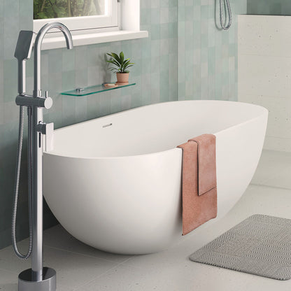 Nero Solid Surface Bath, 1780mm