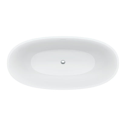 Sasso Solid Surface Bath, 1550mm