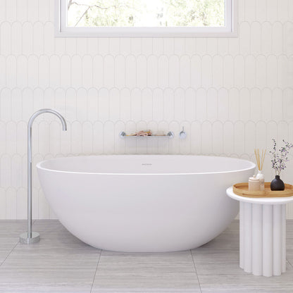 Sasso Solid Surface Bath, 1550mm