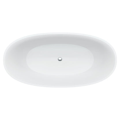 Sasso Solid Surface Bath, 1650mm