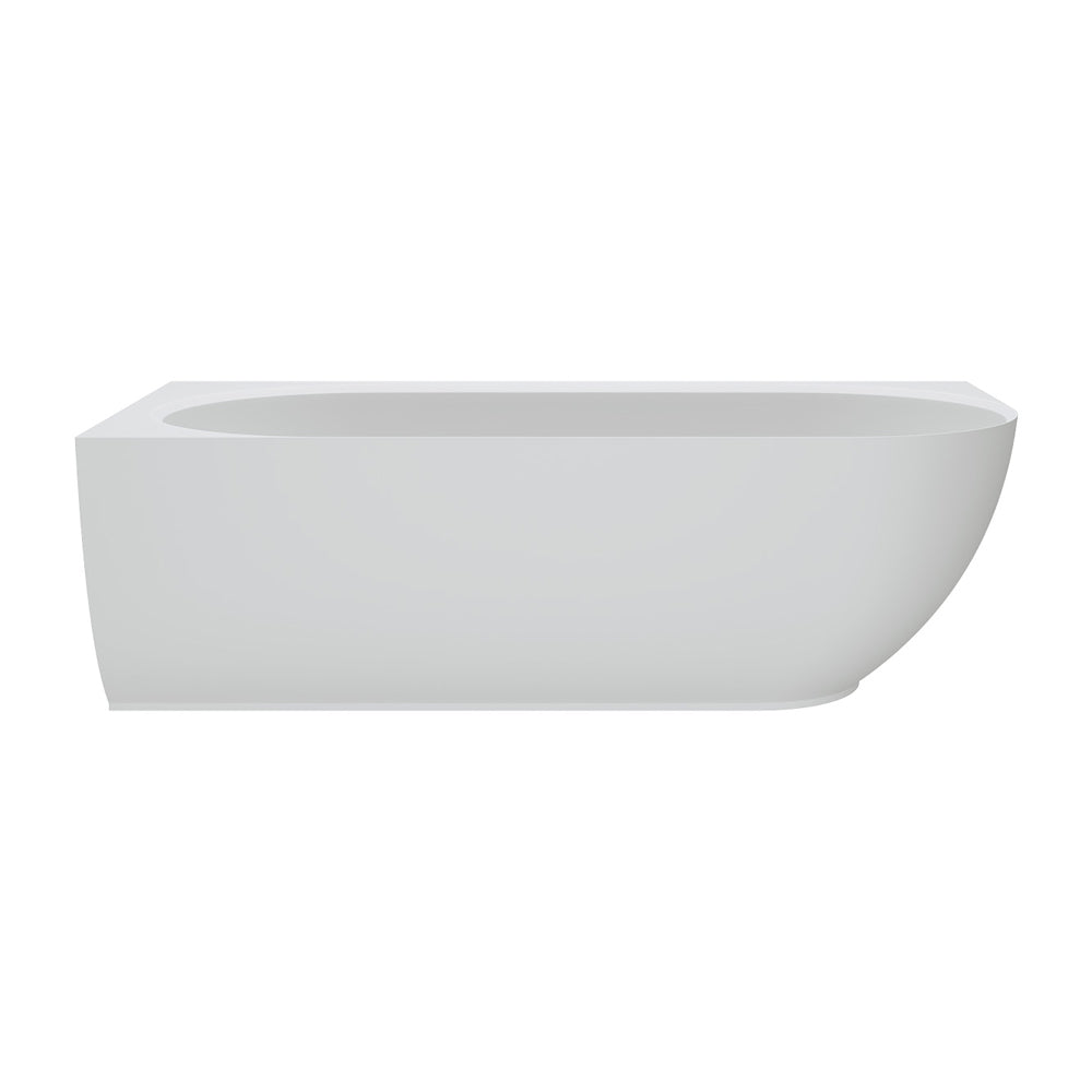 Matta Right-Hand Solid Surface Corner Bath, 1700mm