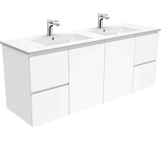 Dolce Fingerpull Vanity - Double Sink