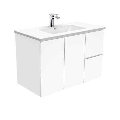 Dolce Fingerpull Vanity - Left Drawers
