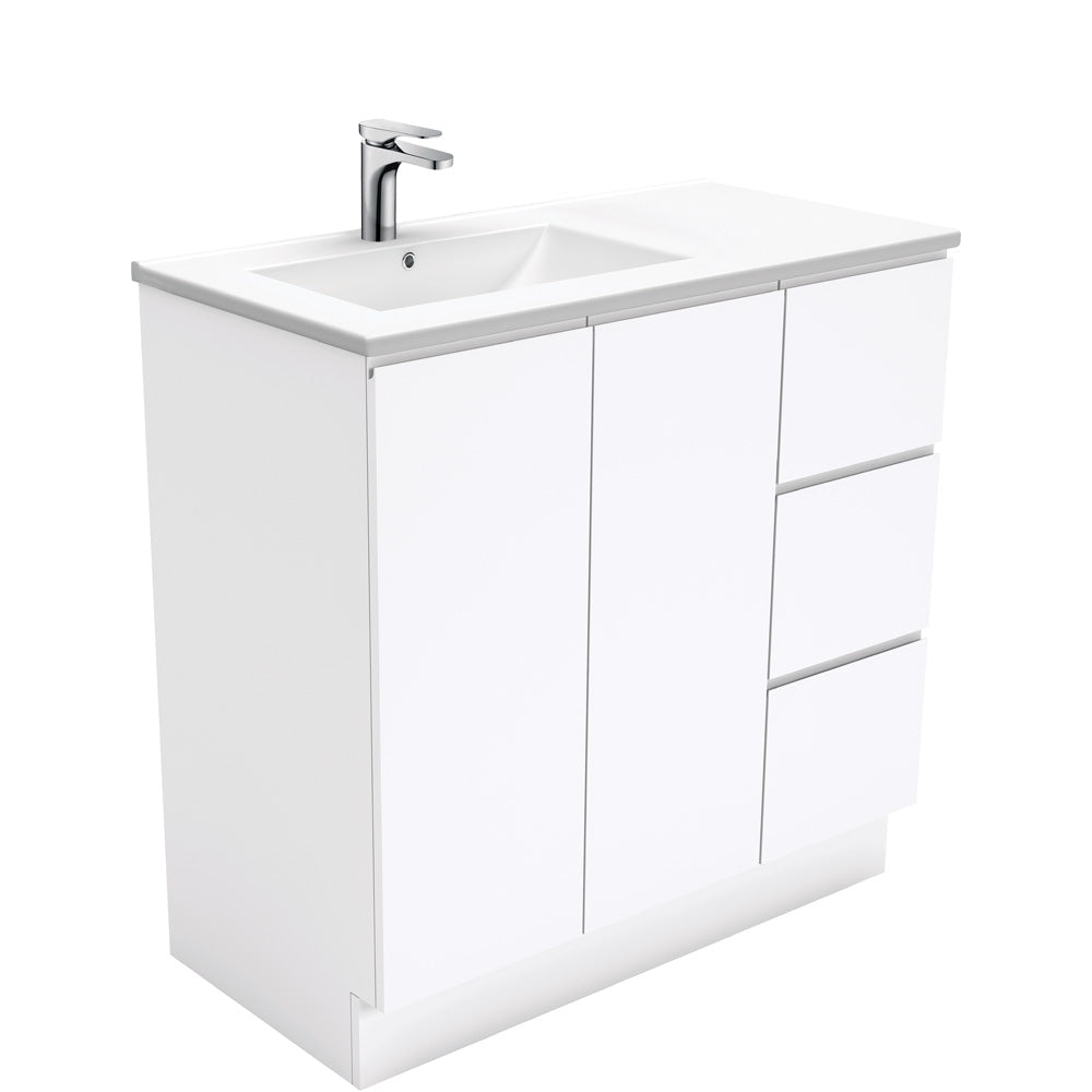 Dolce Fingerpull Vanity - Offset Left