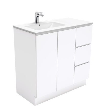 Dolce Fingerpull Vanity - Offset Left