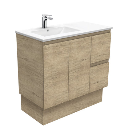 Dolce Edge Vanity - Left Basin