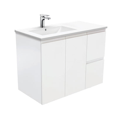 Dolce Fingerpull Vanity - Offset Left
