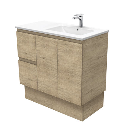 Dolce Edge Vanity - Right Basin
