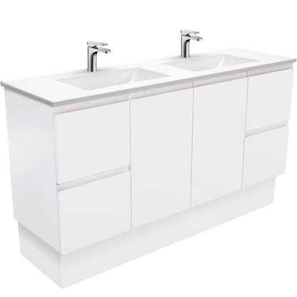 Vanessa Fingerpull 1500 Double Bowl Vanity