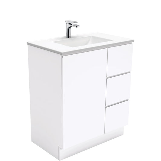 Vanessa Fingerpull Vanity - Right Drawers