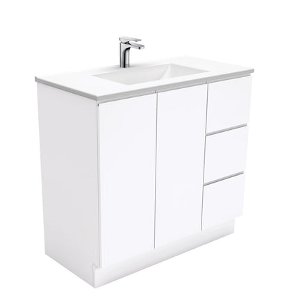 Vanessa Fingerpull Vanity - Right Drawers