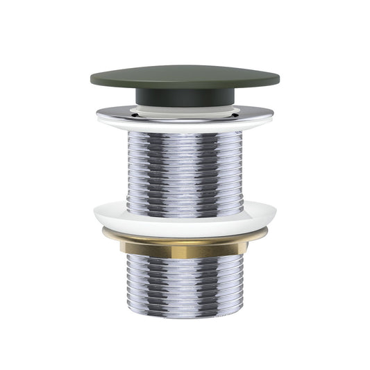 Pop-Up 32mm Non-Overflow Basin Waste, Forest Solid Surface Cap